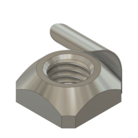 MODULAR SOLUTIONS ZINC PLATED FASTENER<BR>5/16